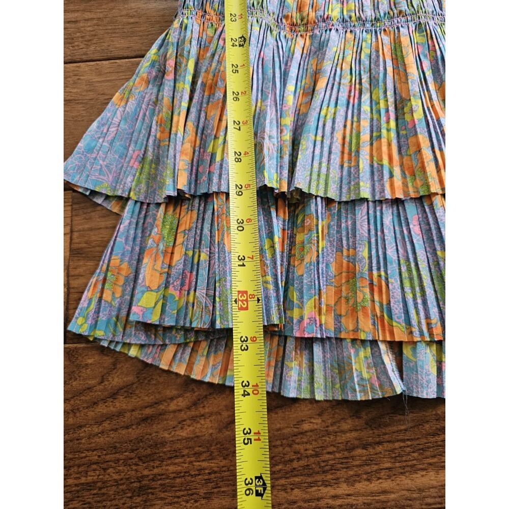 Current Air Anthropologie Smocked Waist Mini Dress Women's Size S - Picture 8 of 11